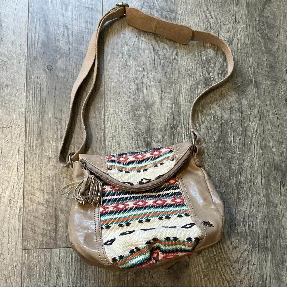 The Sak Deena‎ Embroidered Flap Fold Over Crossbody Bag